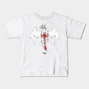 Fire Dragon Chinese Knot Kids T-Shirt